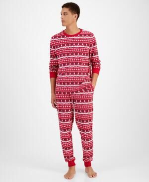 Holiday Lane Men's Mix It Cotton Matching Family Pajamas Set Multi Size L 3378
